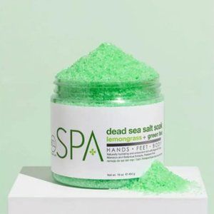 BCL SPA 16 oz. Dead Sea Salt Soak Lemongrass + Green Tea